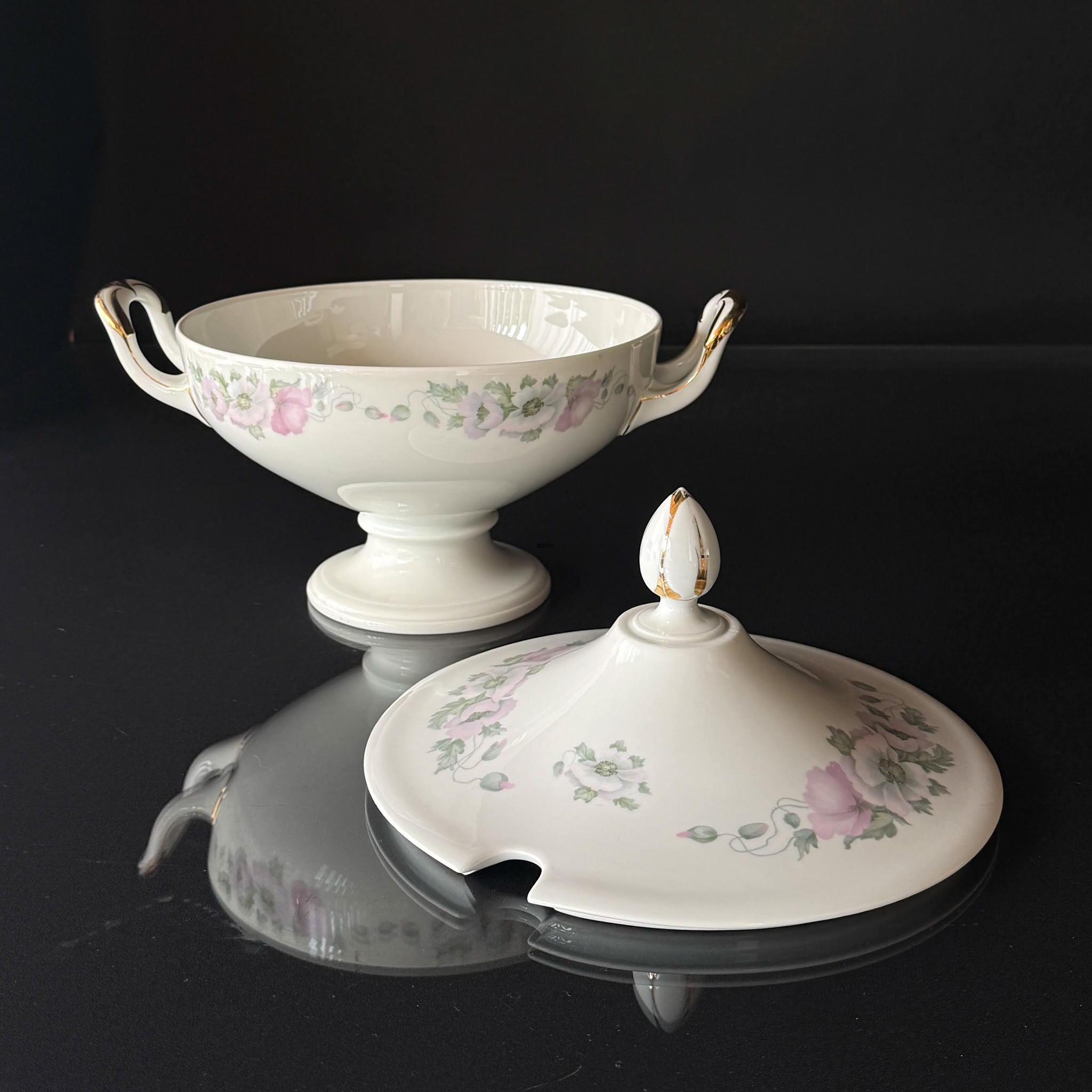 Rosenthal Josephine Terrin med blomster