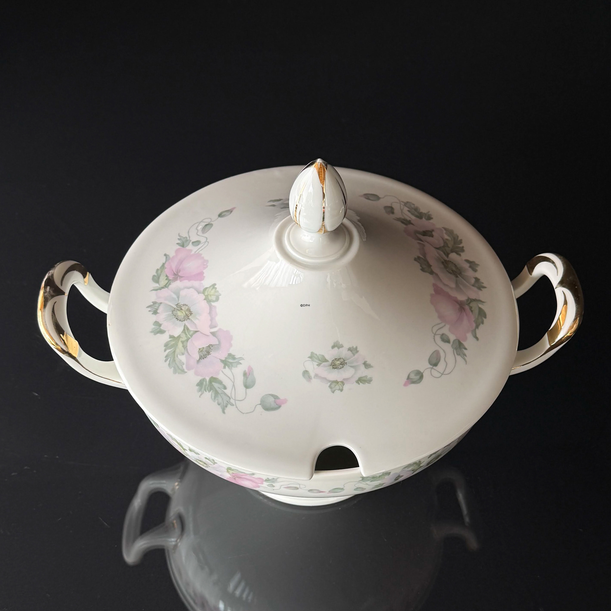 Rosenthal Josephine Terrin med blomster
