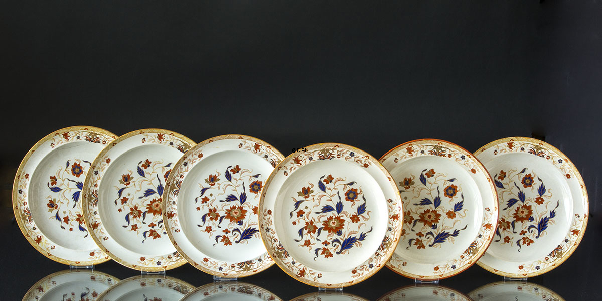 Wedgwood Imai tallerkner/platter, sæt af 6 stk.