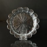 Holmegaard SW pickle dish, Clear glass, 19 cm