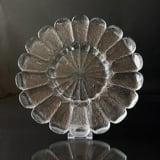Holmegaard SW lagkagefad, Klar glas, 31 cm