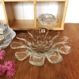 Holmegaard Multi skål, Klar glas, 17,5 cm