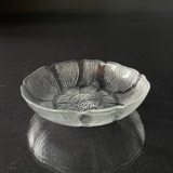 Arcoroc Fleur bowl, small flat, clear glass, 14 cm