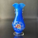 Blue Tivoli Vase, 24 cm