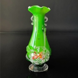 Green Tivoli Vase, 21 cm