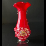 Red Tivoli Vase, 24 cm