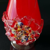 Rød Tivoli vase 23 cm