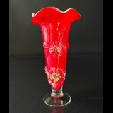 Rød Tivoli vase 22 cm