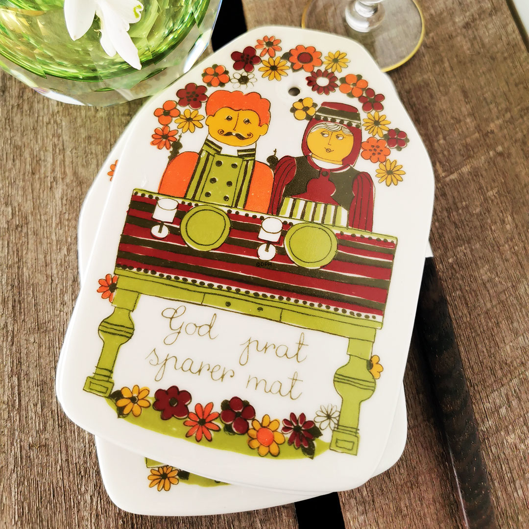 Turi Design, Folklore platter, sæt af 6 stk.