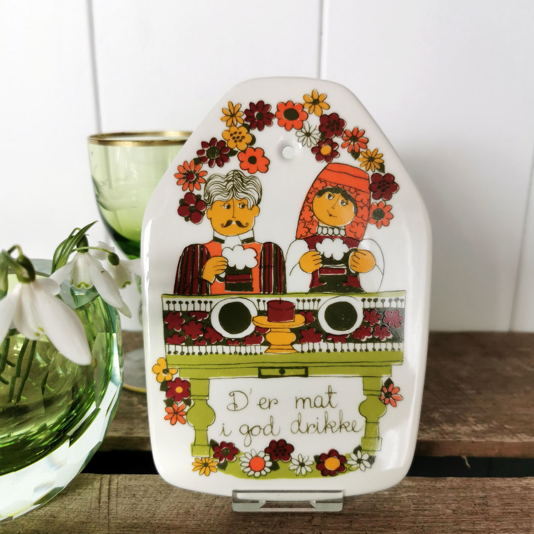 Turi Design, Folklore platter, sæt af 6 stk.