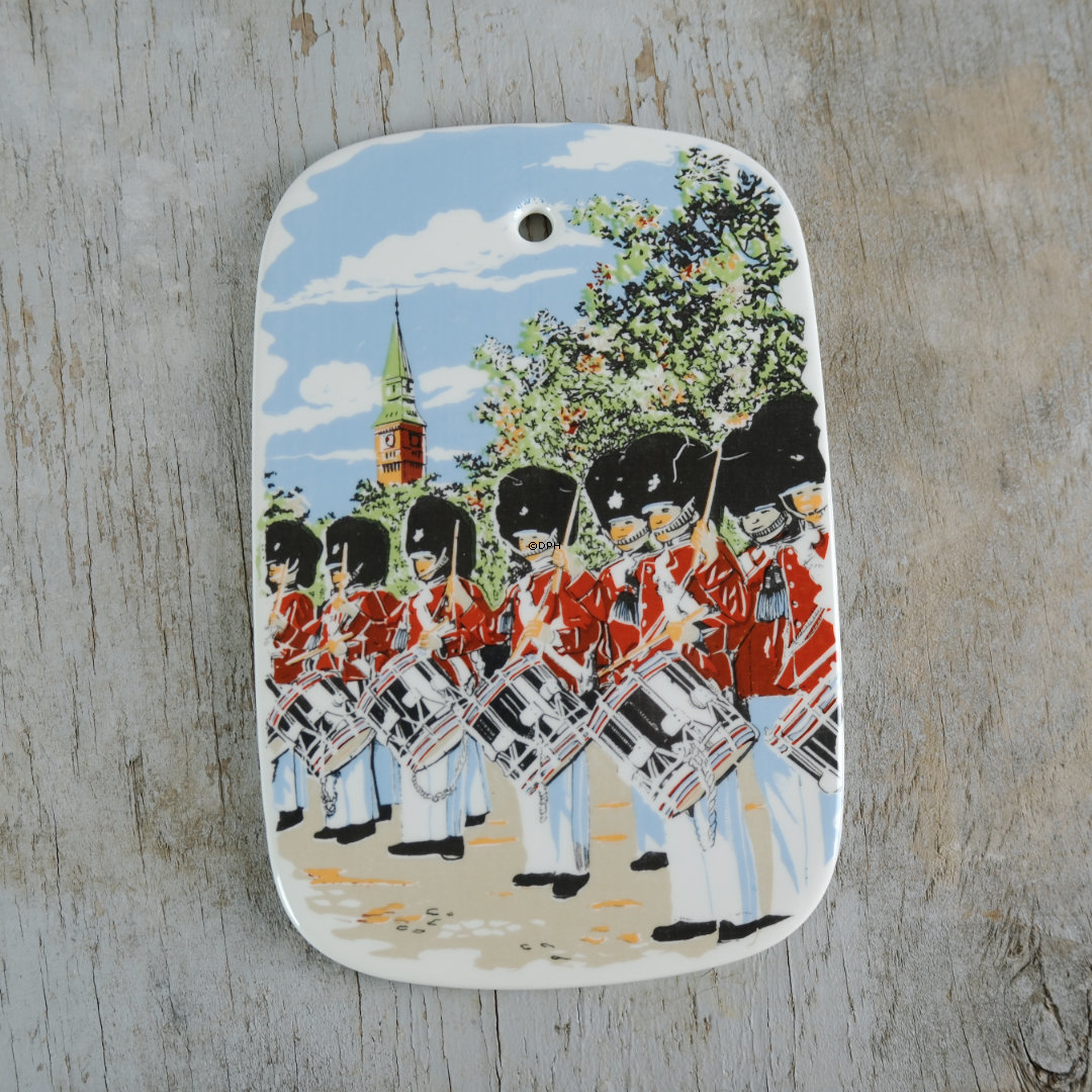 Figgjo Fajance platter i anledning af København 800 år, sæt af 6 stk.