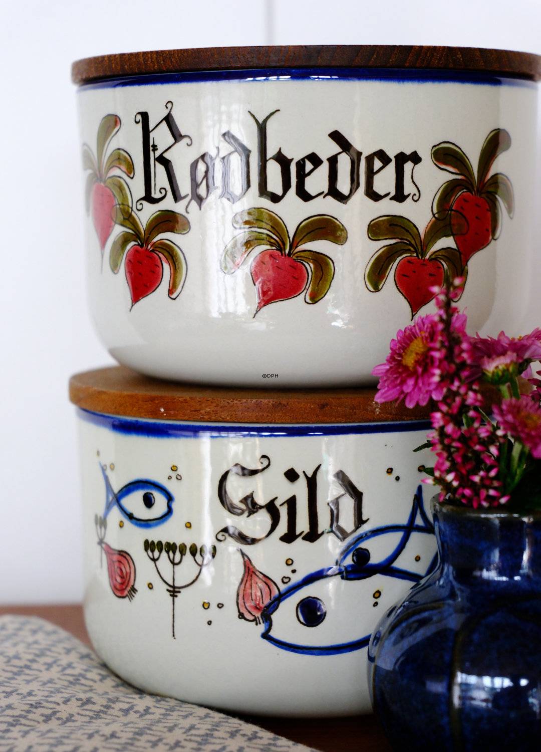 Knabstrup krydderikrukke, Rødbeder