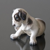 Puppy Wire Terrier Dahl Jensen Figurine No. 1008