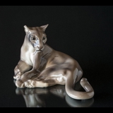 Cougar, Lying, Dahl Jensen figurine No. 1019