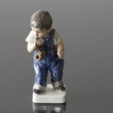 Boy with Pipe figurine Dahl Jensen No. 1027