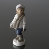 Winter "Boy with Scarf" Dahl Jensen Figurine No. 1064