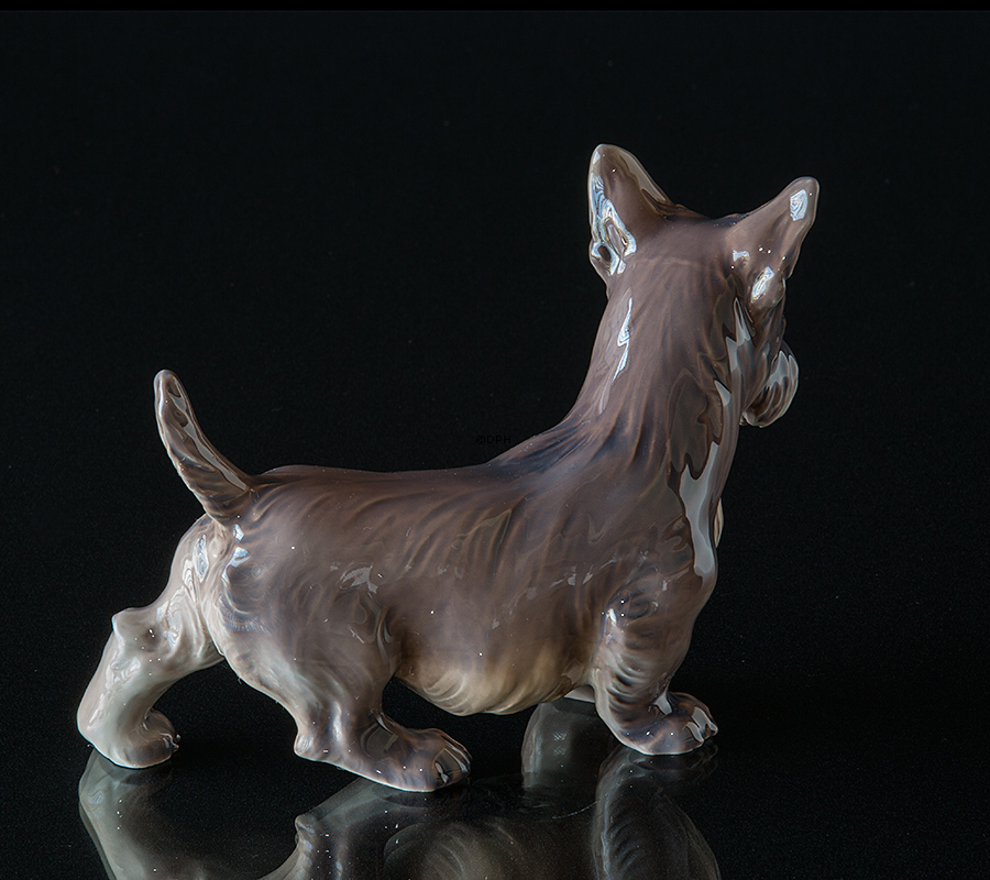 Dahl Jensen skotsk terrier, figur nr. 1066