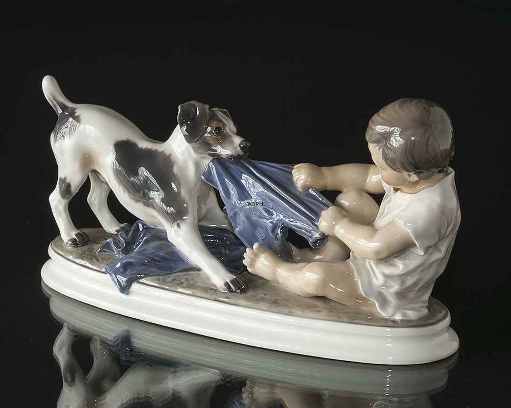 Dreng med hund Dahl Jensen