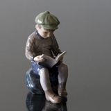 Læsende dreng Dahl Jensen