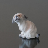 Hund Belgische Zwerggriffon Hund Figur Dahl Jensen Nr. 1120