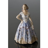 Spaniardin Girl in Dress figurine Dahl Jensen