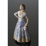 Spaniardin Girl in Dress figurine Dahl Jensen
