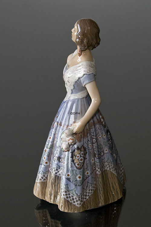 Spanierinde, Pige i kjole Dahl Jensen