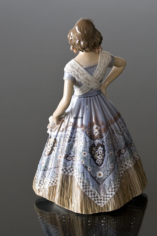 Spanierinde, Pige i kjole Dahl Jensen