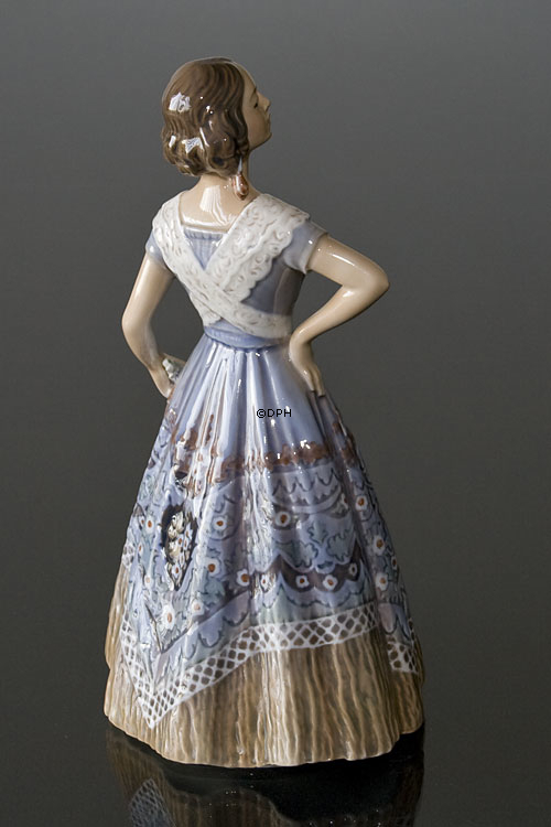 Spanierinde, Pige i kjole Dahl Jensen