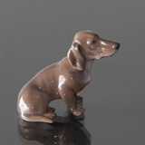 Hund, Grævlingehund, mignon Dahl Jensen Mini figur nr. 1131
