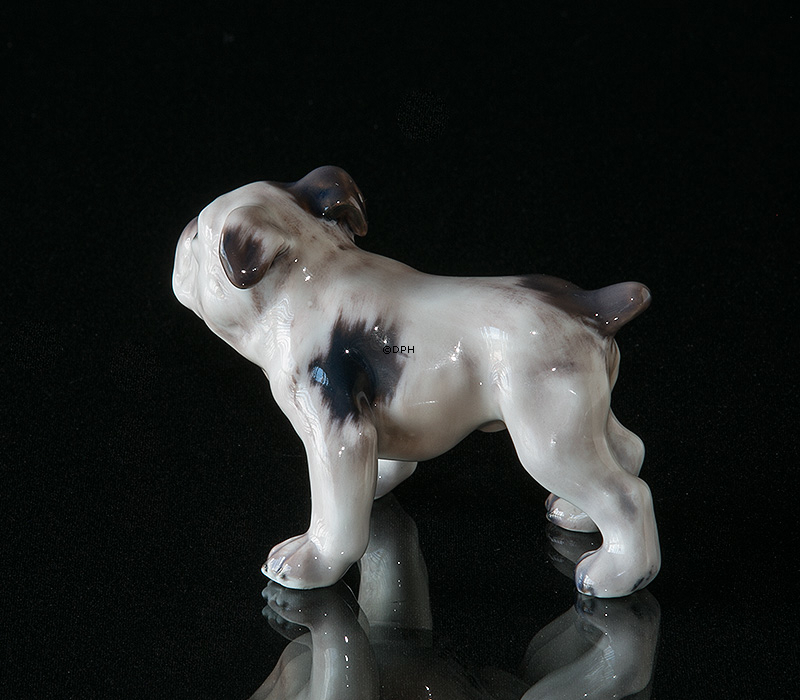 Hundefigur Engelsk Bulldog Dahl Jensen nr. 1135