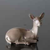 Deer lying no. 1147 Dahl Jensen figurine
