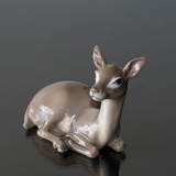 Deer lying no. 1147 Dahl Jensen figurine