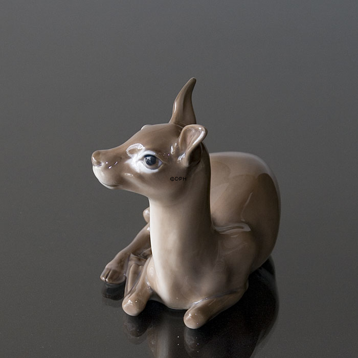 Rådyr, Dådyr, liggende, no. 1147 Dahl Jensen figur