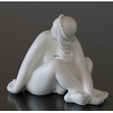 GIRL sitting Dahl Jensen Figurine No. 1200