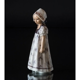 Girl Hanne with Dress, Dahl Jensen Figurine