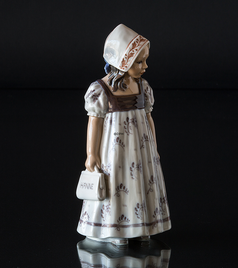 Pige Hanne med Kjole, Dahl Jensen Figur