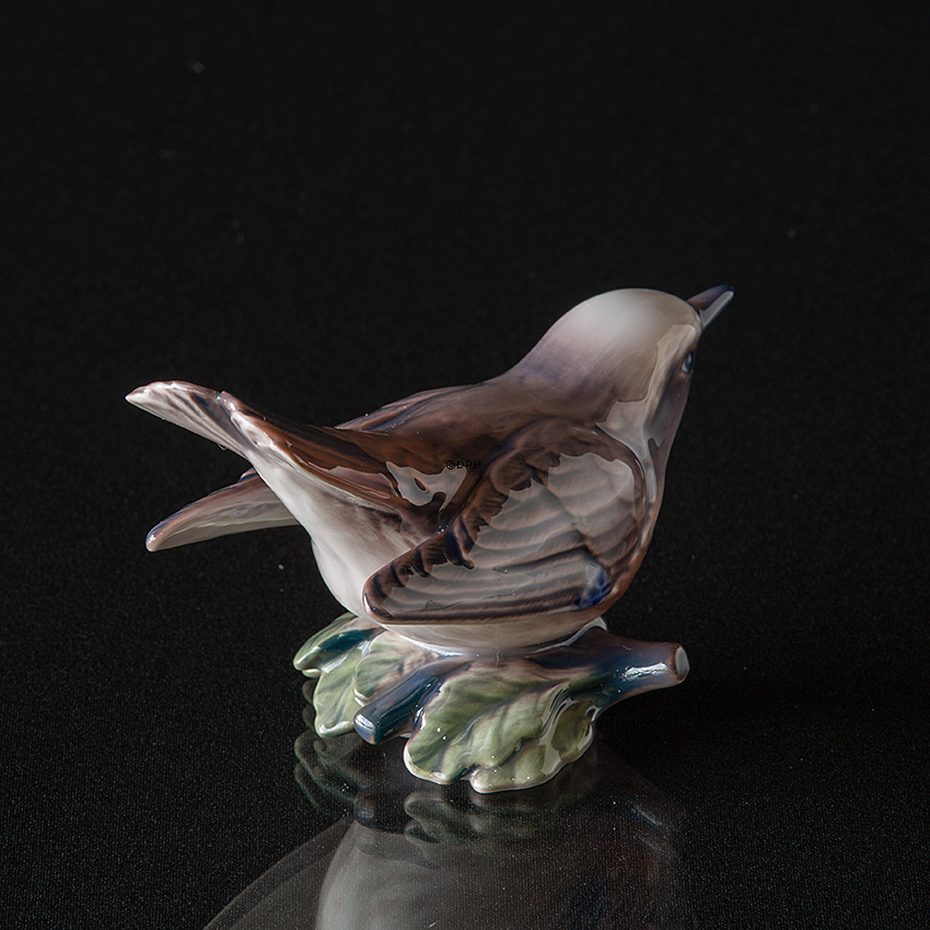 Rødstjert - Dahl Jensenl fugle figur nr. 1242.