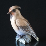 Bird figurine, silk tail, Dahl Jensen