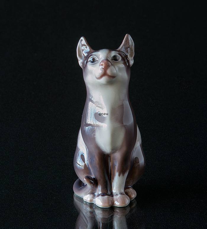 Kattefigur, siddende Dahl Jensen