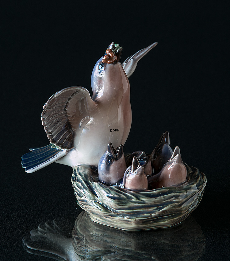 Fugl på rede, Dahl Jensen