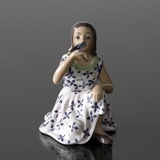 Pige "Anne" med fugl, Dahl Jensen figur