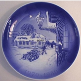 1970-1980 Desiree Svend Jensen Hans Christian Andersen Christmas Jubilee plate