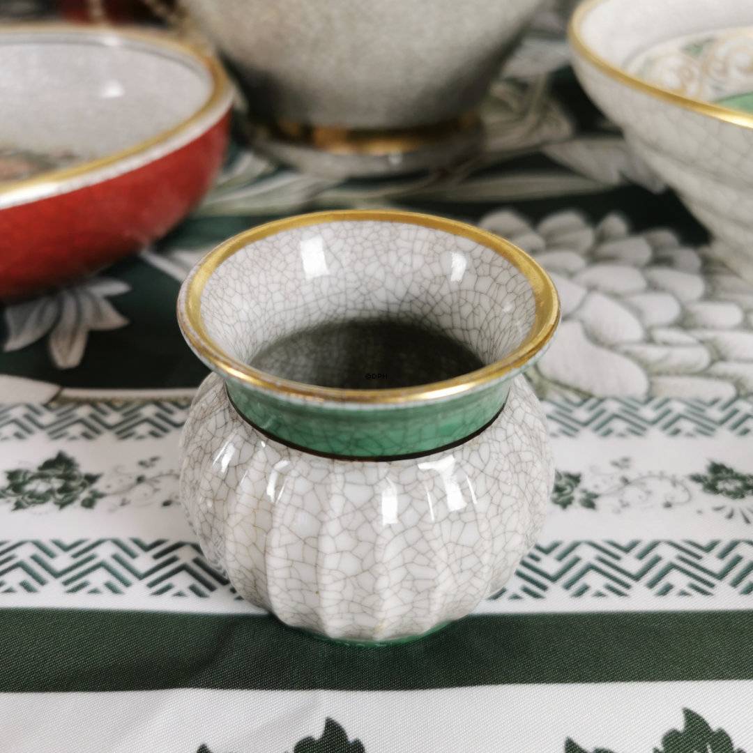 Dahl Jensen Vase, krakeleret (Craquele) nr. 232-683-K