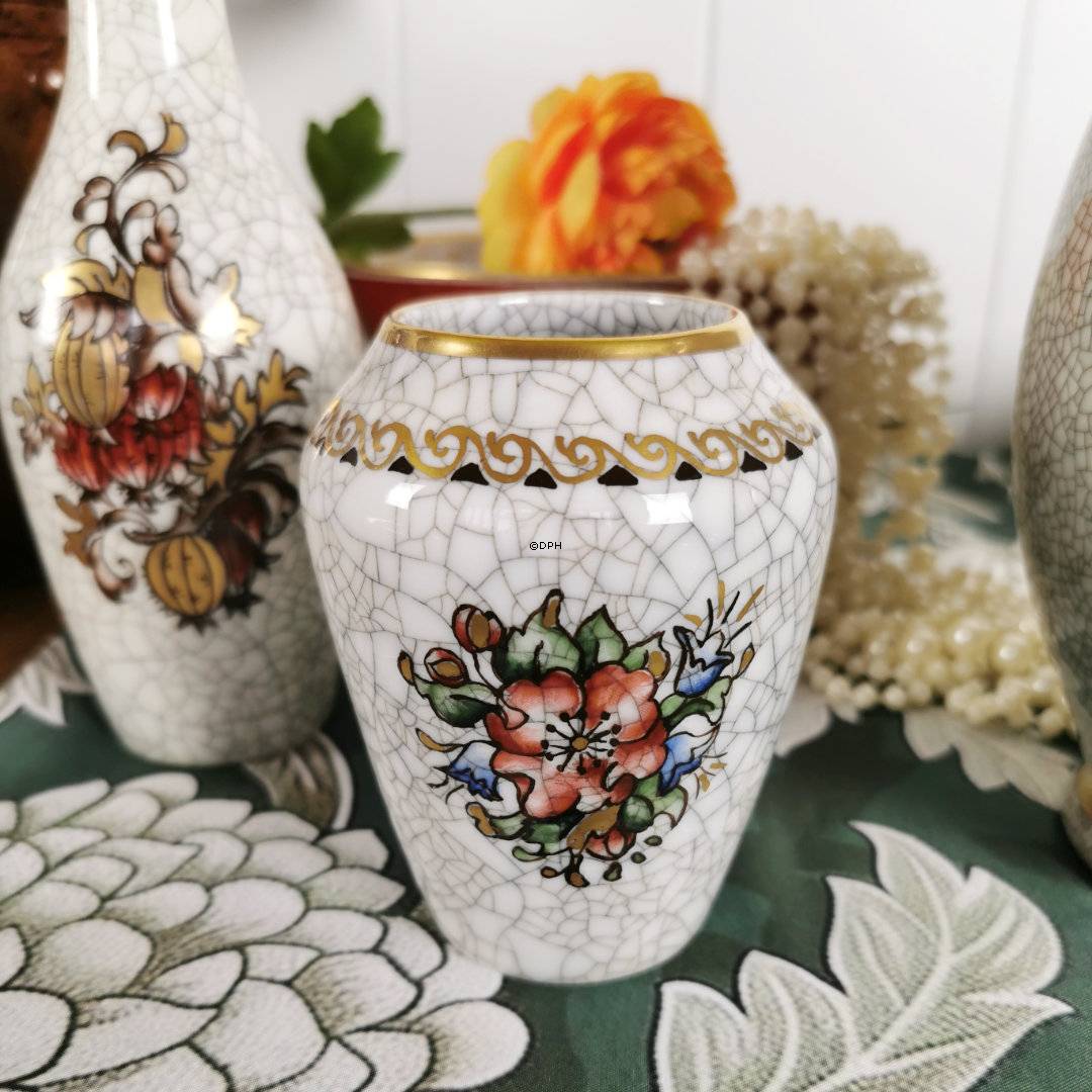 Dahl Jensen Vase, krakeleret (Craquele) nr. 60-K
