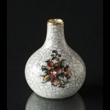 Dahl Jensen Craquele vase with berries No. 64-K