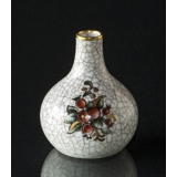 Dahl Jensen Craquele Vase mit Beeren Nr. 64-K