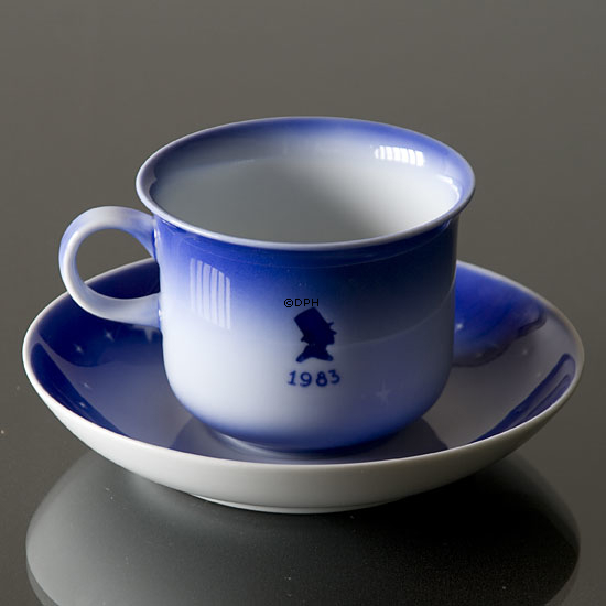 1983 Desiree H. C. Andersen julekop med underkop