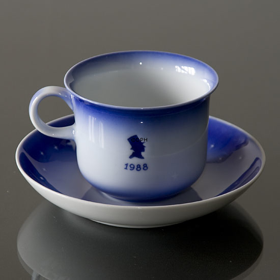 1988 Desiree H. C. Andersen julekop med underkop