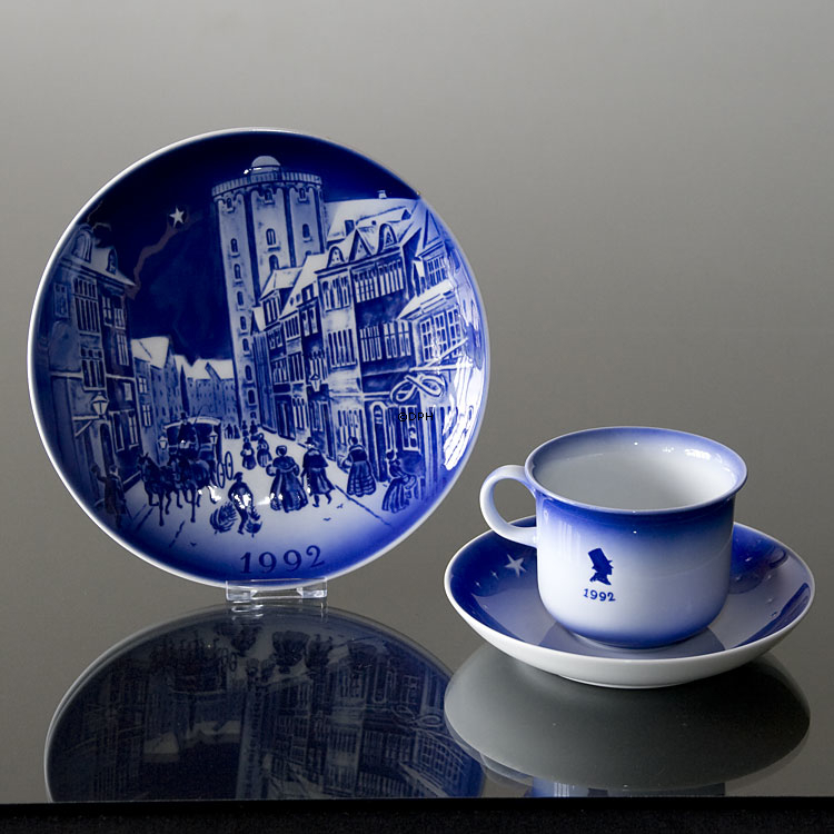 1992 Desiree H. C. Andersen julekop med underkop